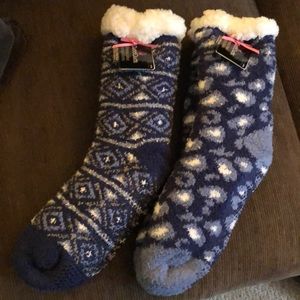 Cuddle Duds Sherpa Lined Lounge Socks